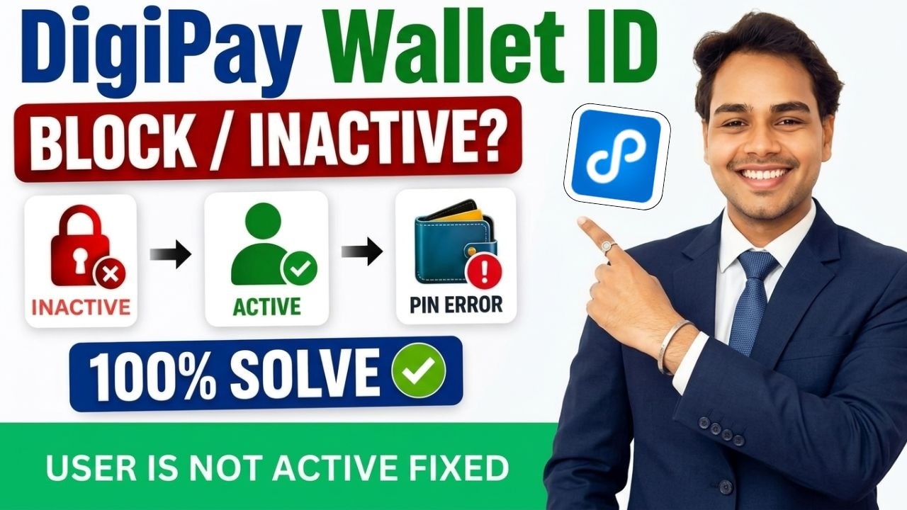 DigiPay VLE Inactive Problem Solved 2026 | How to Activate Inactive VLE | CSC New Update Live