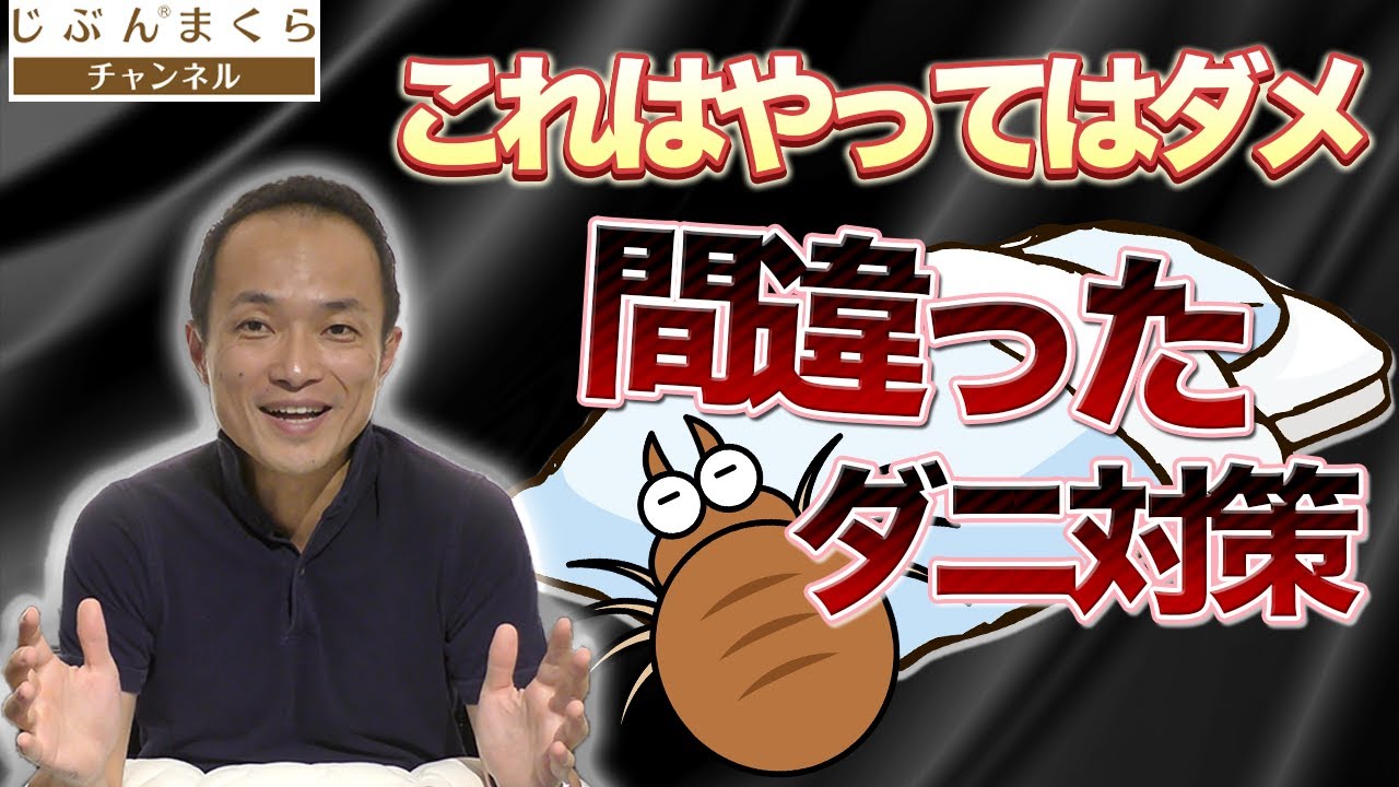 【これはやってはダメ】間違ったダニ対策！ふとんのプロがダニ対策について徹底解説します！ダニ退治　ダニ　ダニ掃除機　ダニ見える　コインランドリー　アイロン　かゆみ　乾燥機　天日干し　ふとん叩き　丸洗い