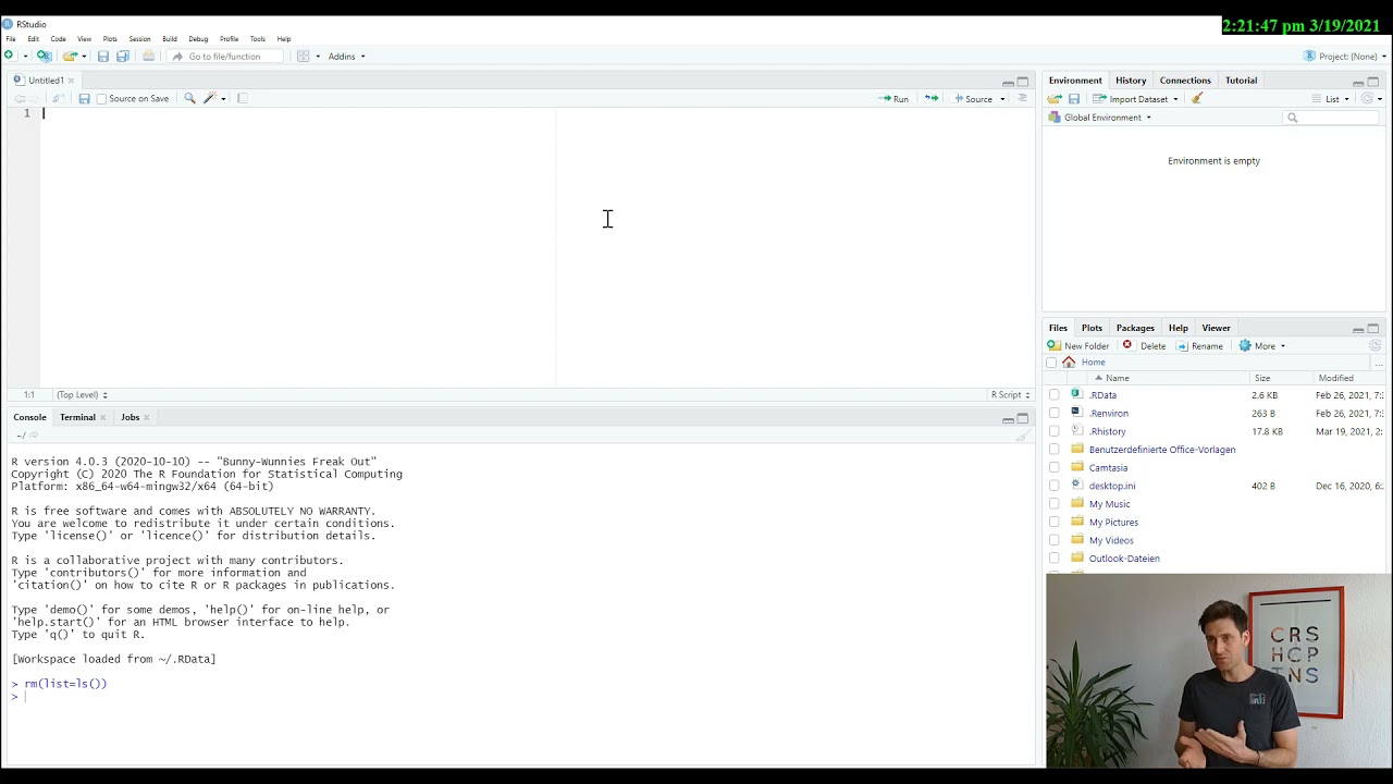Week 2: The R interface
