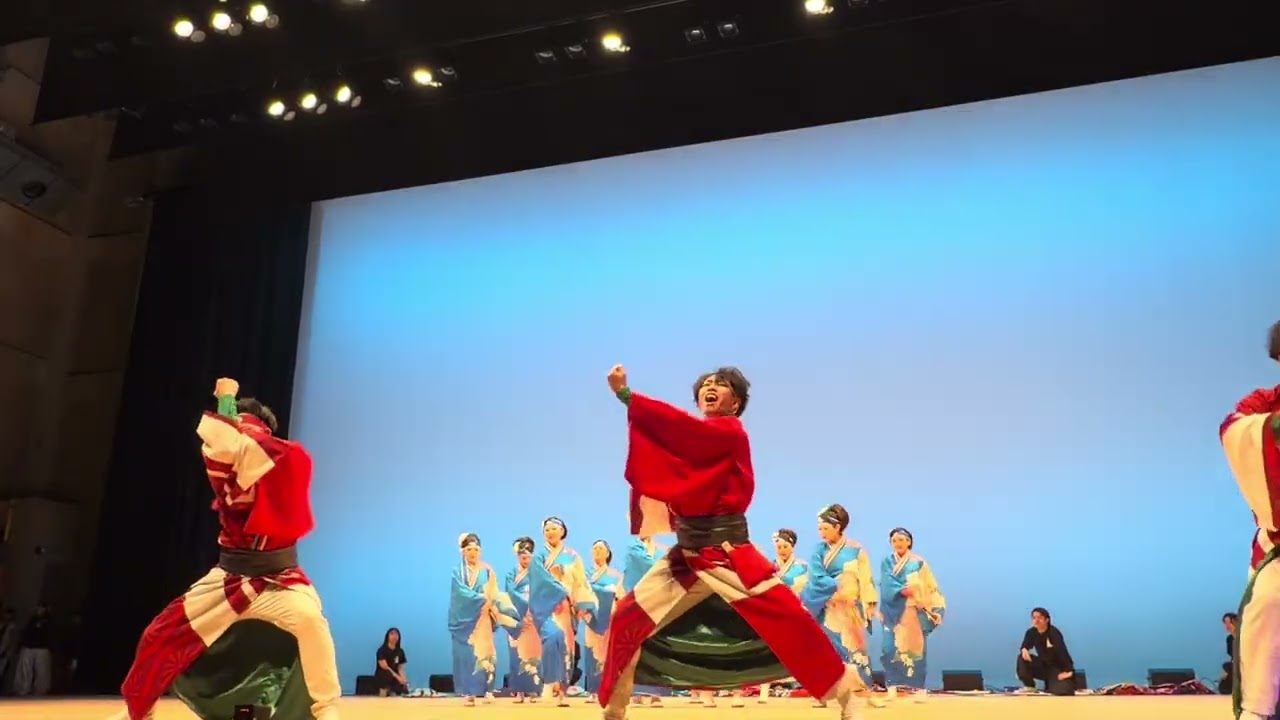 2026.2.22WinterYOSAKOIin多賀城 海童いしゃりさん　大漁萬祝〜歓喜のはまゆり