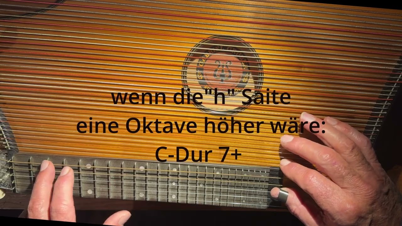 Musik Titel auf der Zither gespielt, die man so nicht hört...