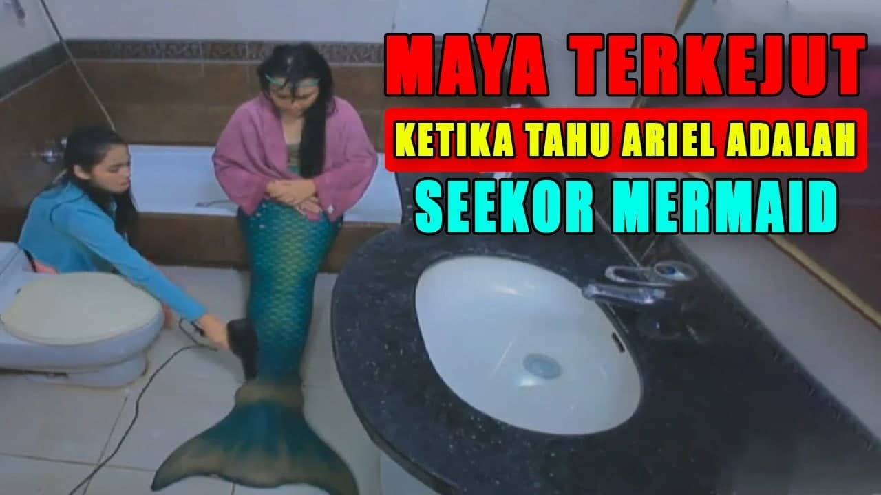 Maya terkejut ketika tahu bahwa ariel seekor mermaid | mermaid in love episode 3