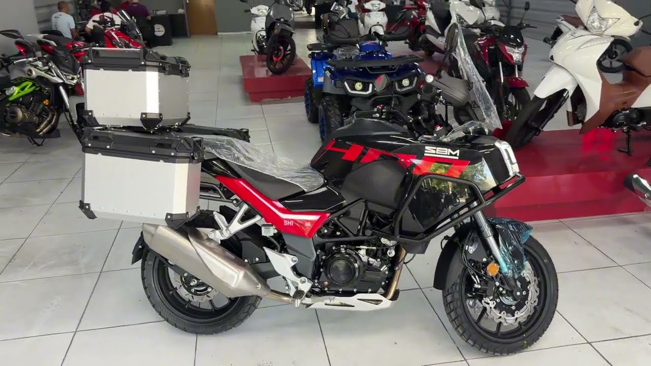 NOVA SBM 400SS NA COR PRETA EM DETALHES + PREÇO 