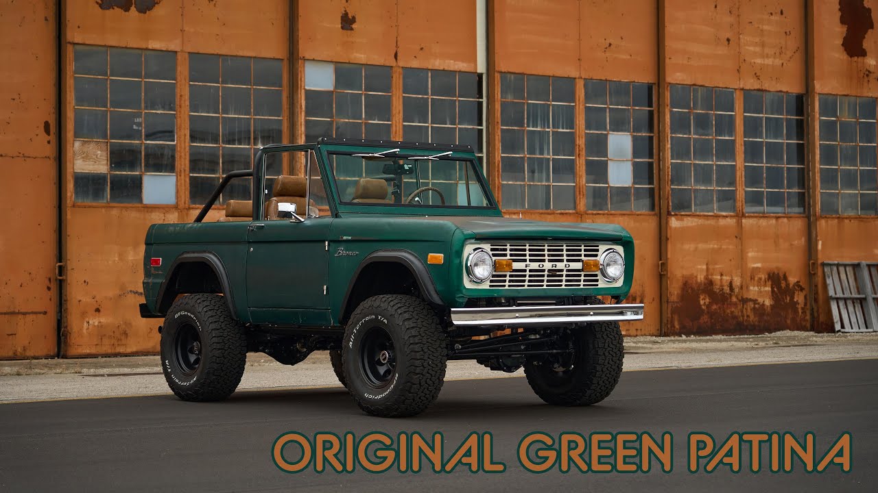 Classic Ford Broncos Presents - Original Green Patina