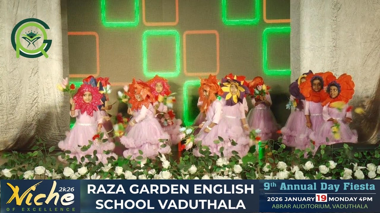 FLOWER DANCE I KG GIRLS I RAZA GARDEN ANNUAL FIESTA 2026