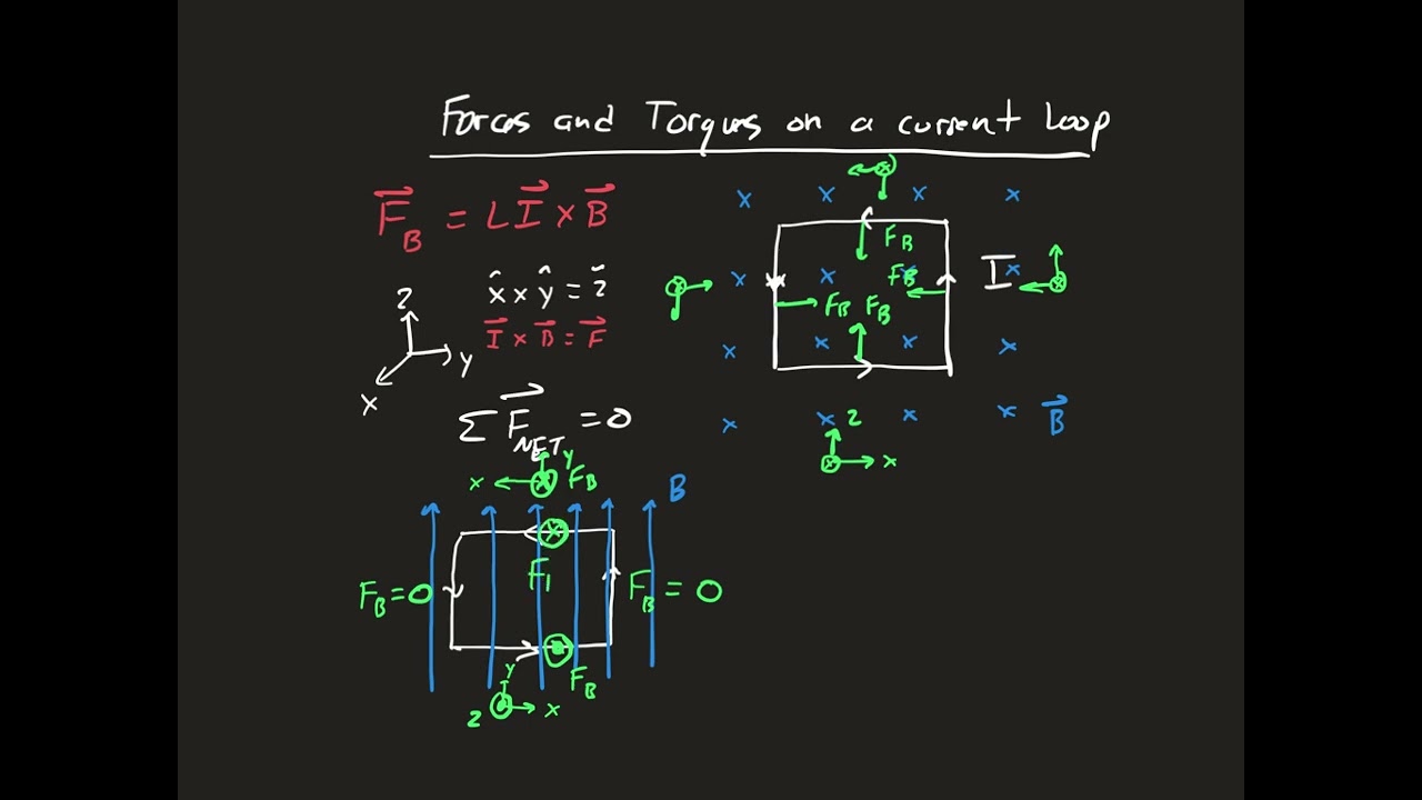 Forces and Torques on Current Loops