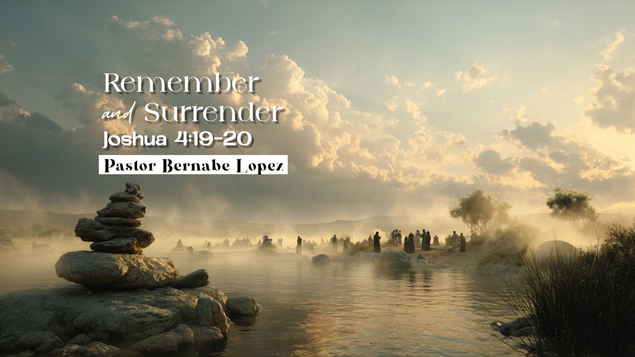 “Remember and Surrender Joshua 4:19-20” - Pastor Bernabe Lopez (short)