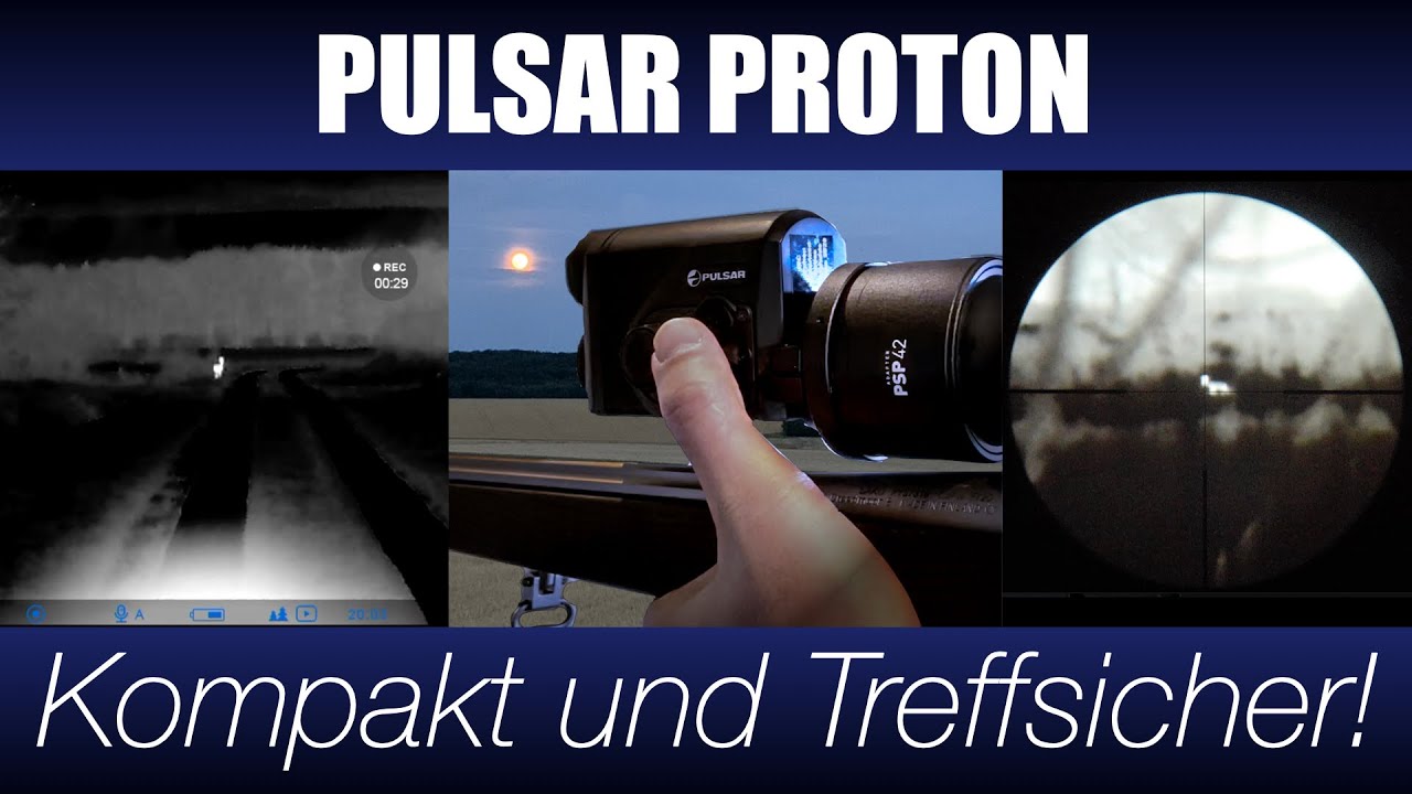 Lagerfeuerschnack: Proton XQ30 – das neue, kompakte und treffsichere Wärmebildvorsatzgerät für Jäger