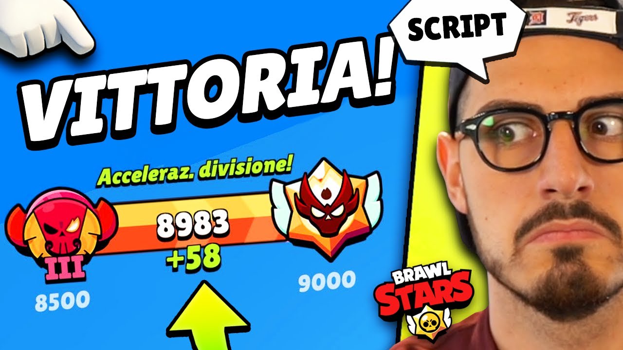SCRIPT... 1 VITTORIA per FINIRE la CLASSIFICATA! - Brawl Stars