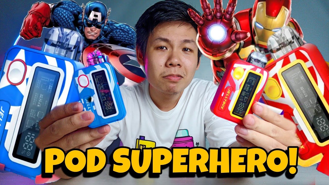 RINCOE JELLYBOX XS HEROES EDITION || TEMA SUPERHERO !!