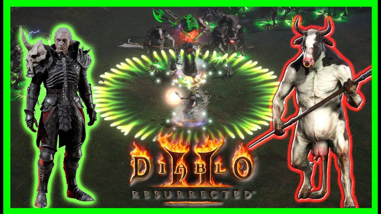 Адские коровы до полного комплекта Короля Коров - Diablo 2