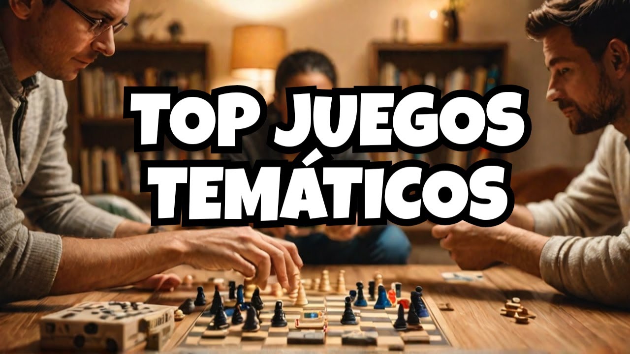 Mi TOP de juegos TEMÁTICOS - Juegos de mesa 2023