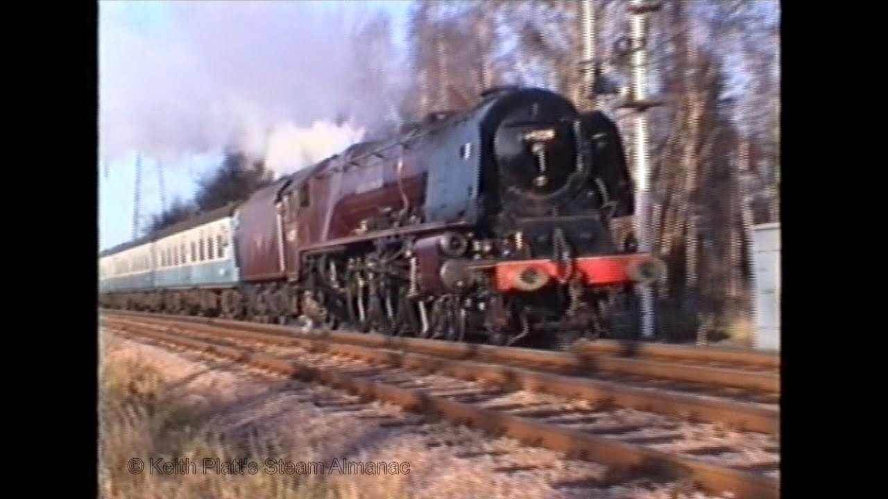 04 GCR 6th April 1996 Great Central Railway with 46229 and 34027.