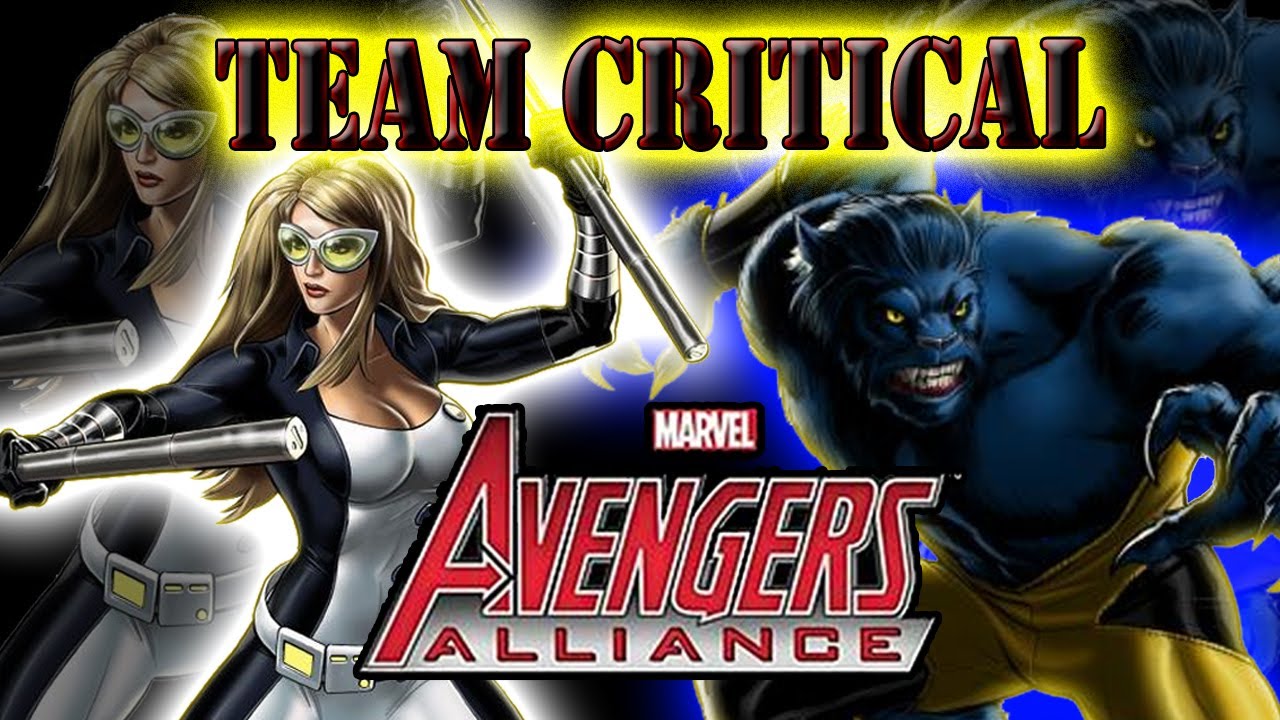 Marvel Avengers Alliance PVP Teams - Team Critical