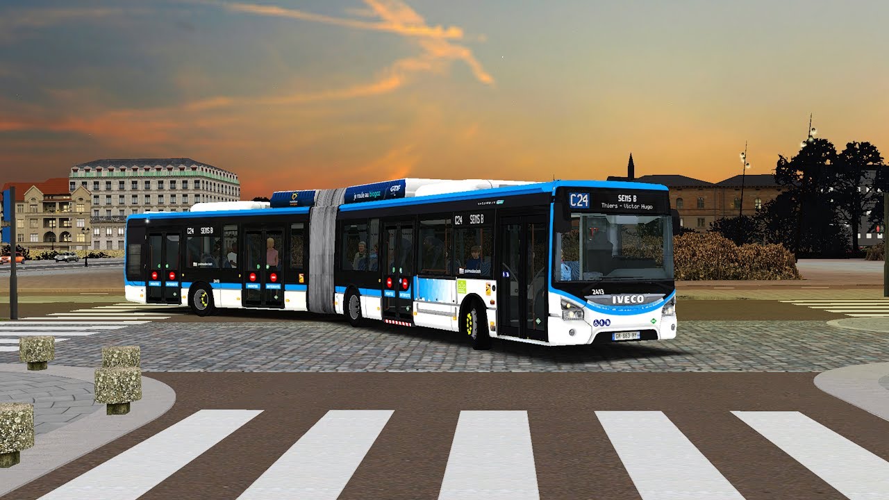 OMSI 2 | Iveco Bus Urbanway 18 GNV | Saint - Servan | TESTS