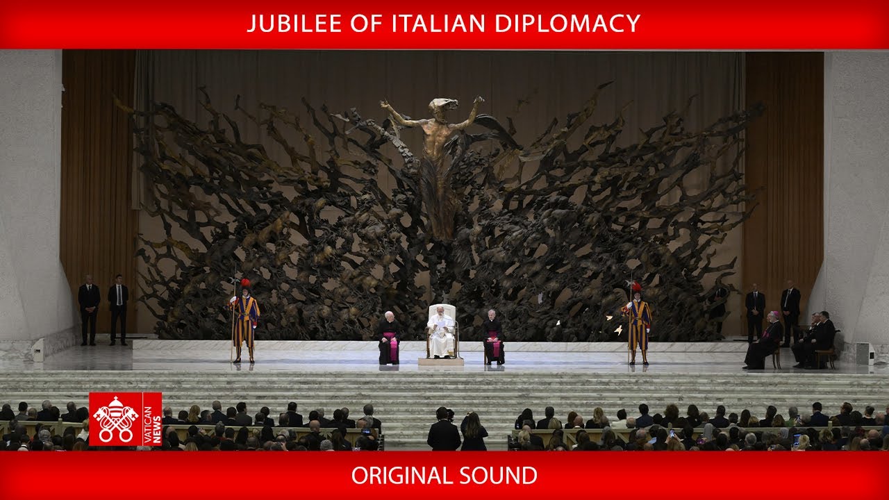 December 13 2025, Jubilee of Italian Diplomacy, Pope Leo XIV