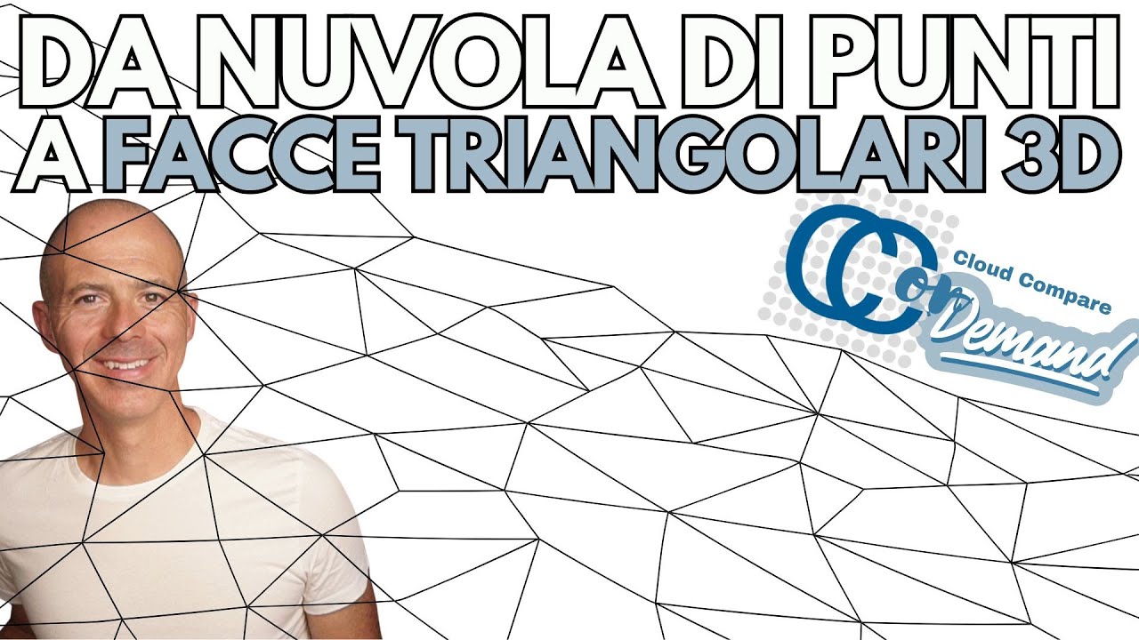 Da nuvola di punti a facce triangolari 3D da portare in CAD