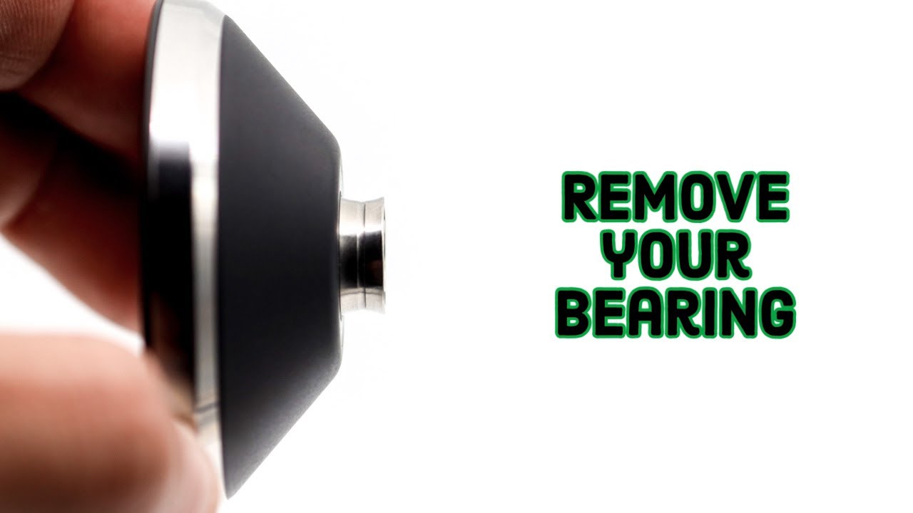 How to remove a yoyo bearing