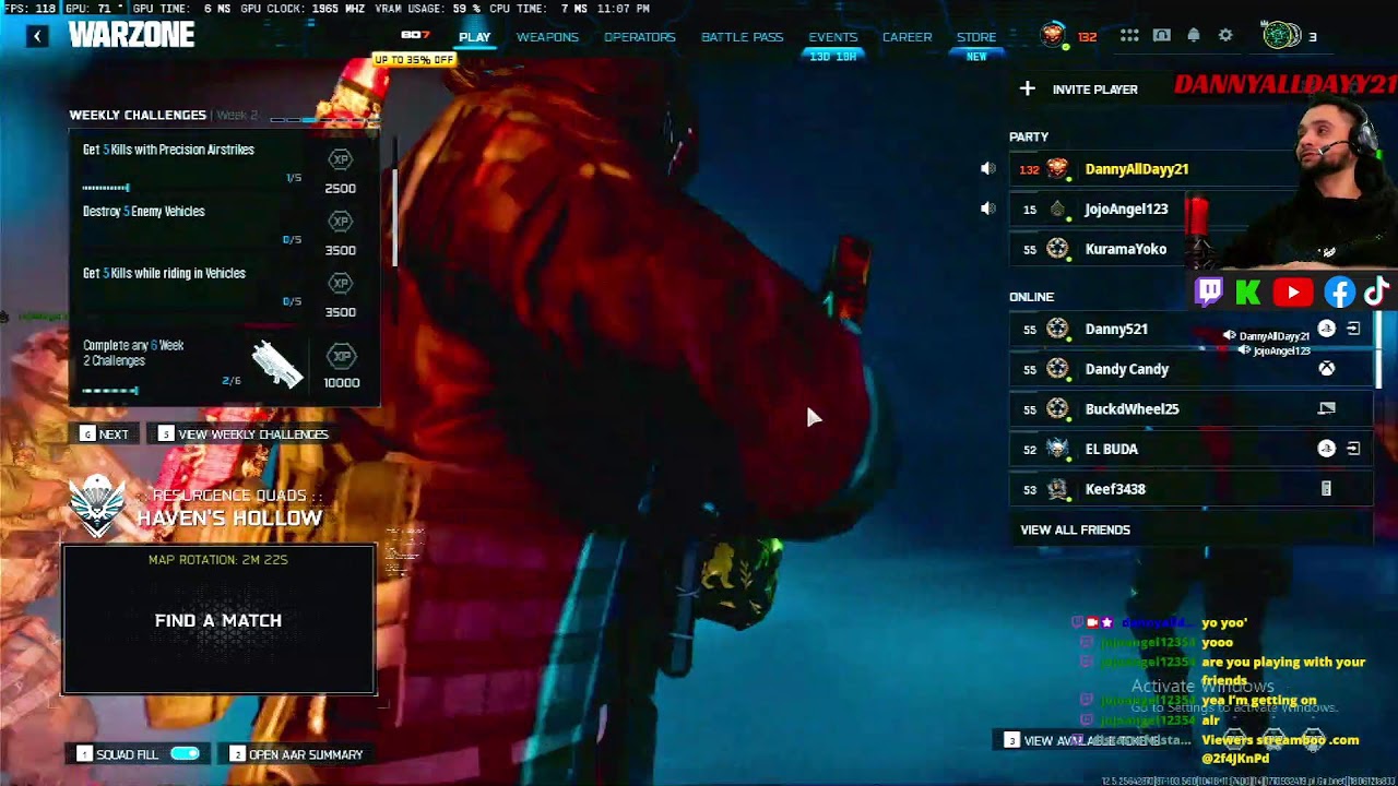 [LIVE] Ranked & Regular Resurgence ~ Let's get these [SR] Points!