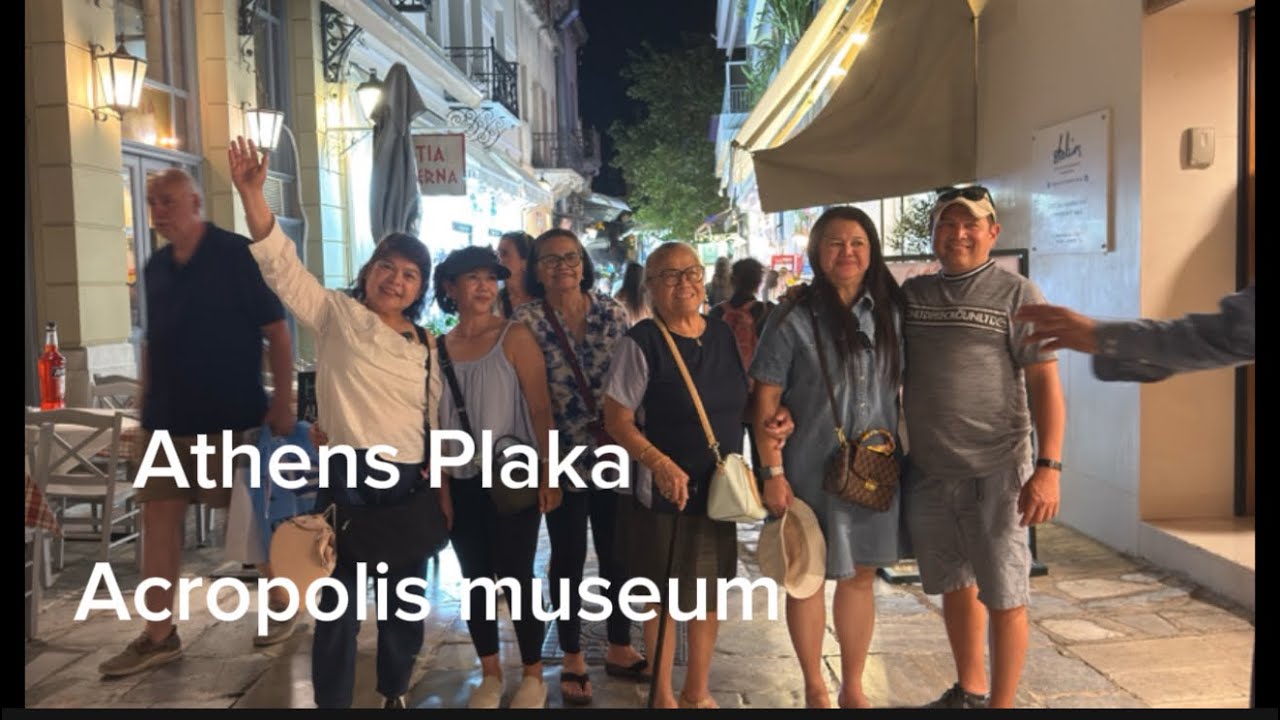 Athens Plaka - Acropolis Museum