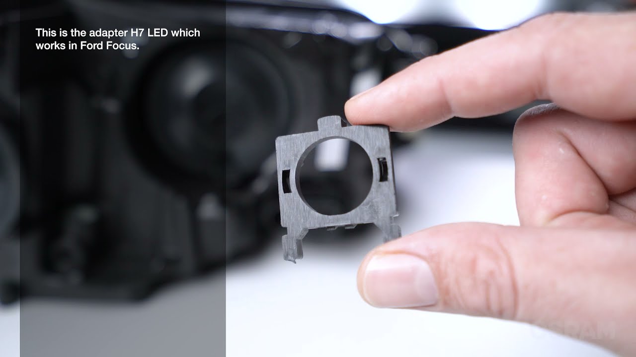LEDriving® HL LED high and low beam lamps 67210CW (H7) installation video in Ford Focus