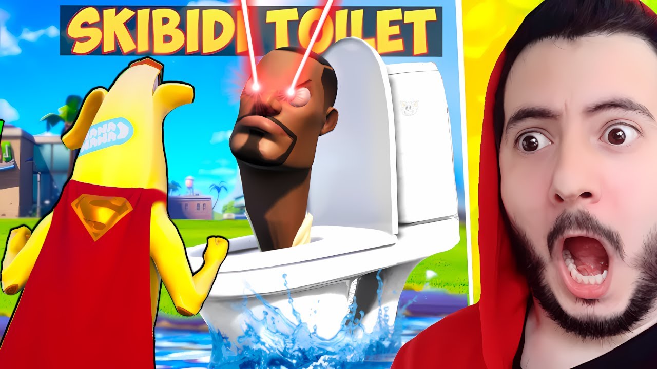 AFFRONTO SKIBIDI TOILET SU FORTNITE! 🚽