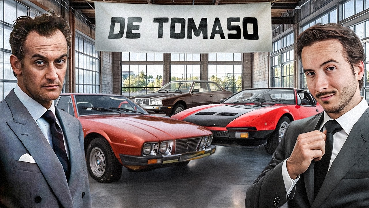 VTECH : Ce mec est fou ( L'histoire de De Tomaso )