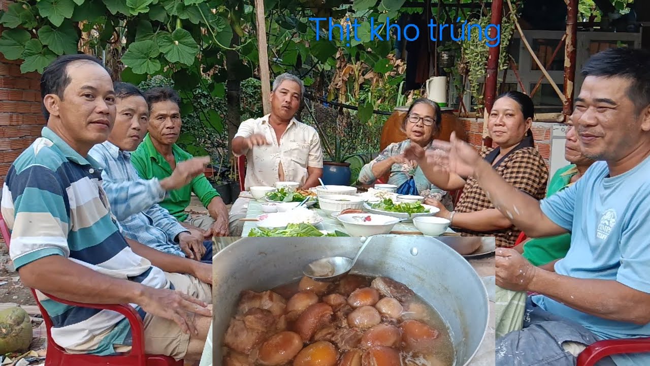 Thịt Kho Trứng Mừng Căn Nhà Sắp Hoàn Thành HTMT & Family 