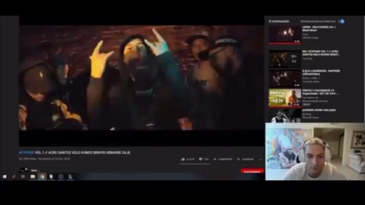 Coscu reacciona a CYPHER VOL.1 // ACRU, SANTOZ, KELO, FAQQ, BRAPIS, URBANSE, SAJE