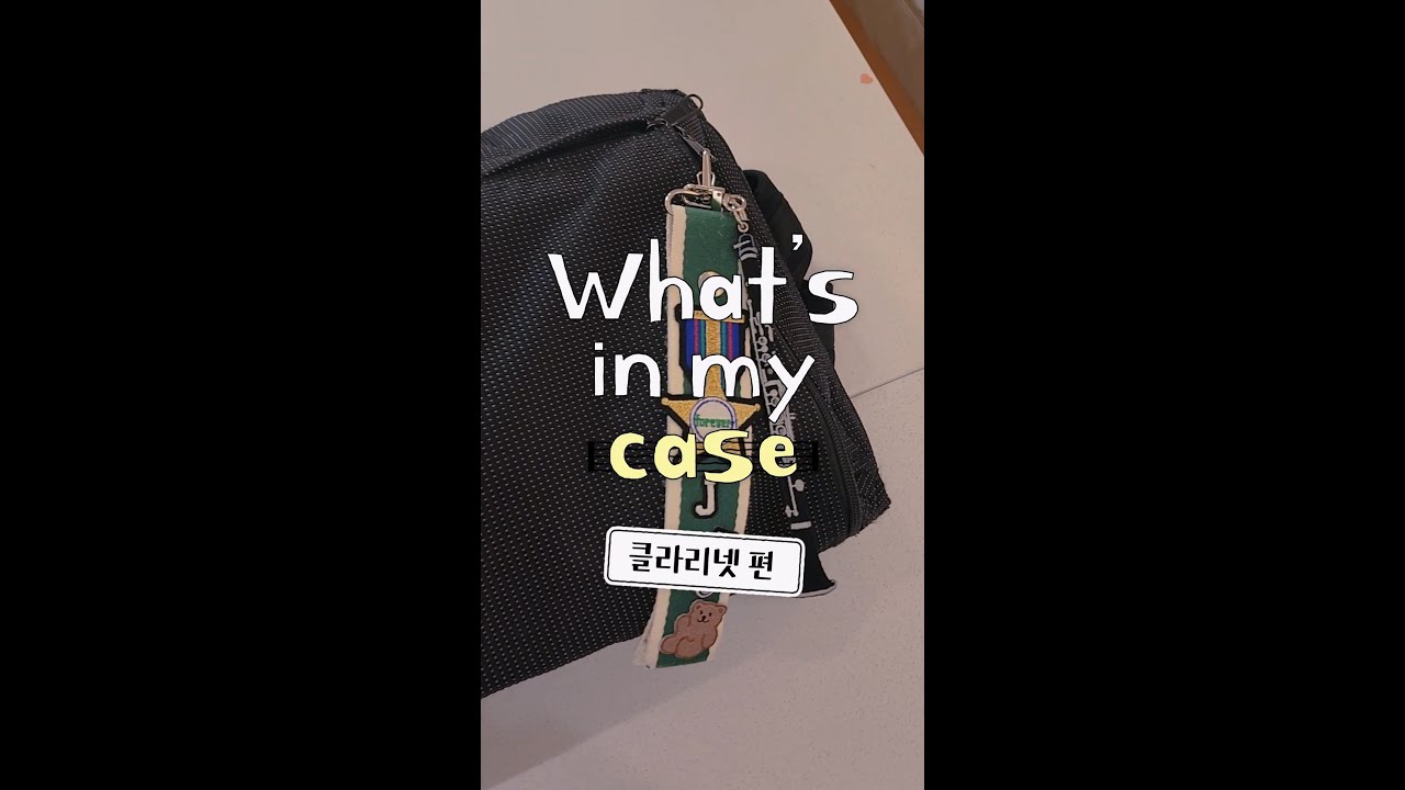 [#왓츠인마이케이스] 클라리넷 🎼 | 요것이 불란서에서 물 건너온 놈이여~ 🇫🇷 | What’s in my case