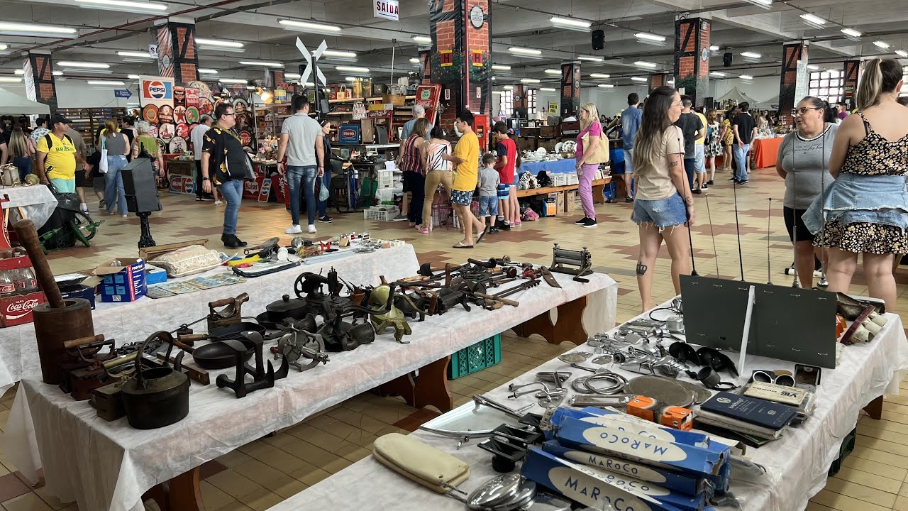 MAIOR FEIRA DE ANTIGUIDADES DO SUL DO BRASIL !