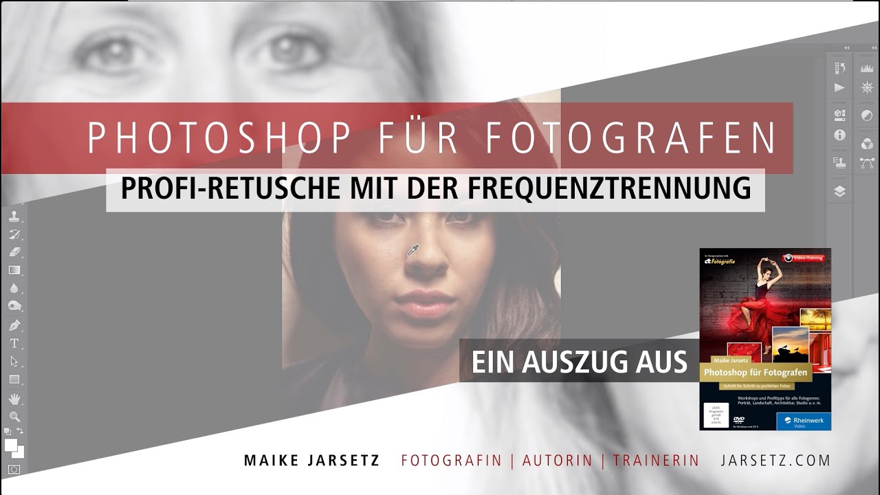 Photoshop Profi Retusche mit der Frequenztrennung