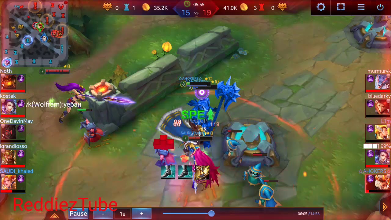 Heroes Evolved Mobile - Ares Attack (☆AHOKERS☆ server Europe- Asgard )