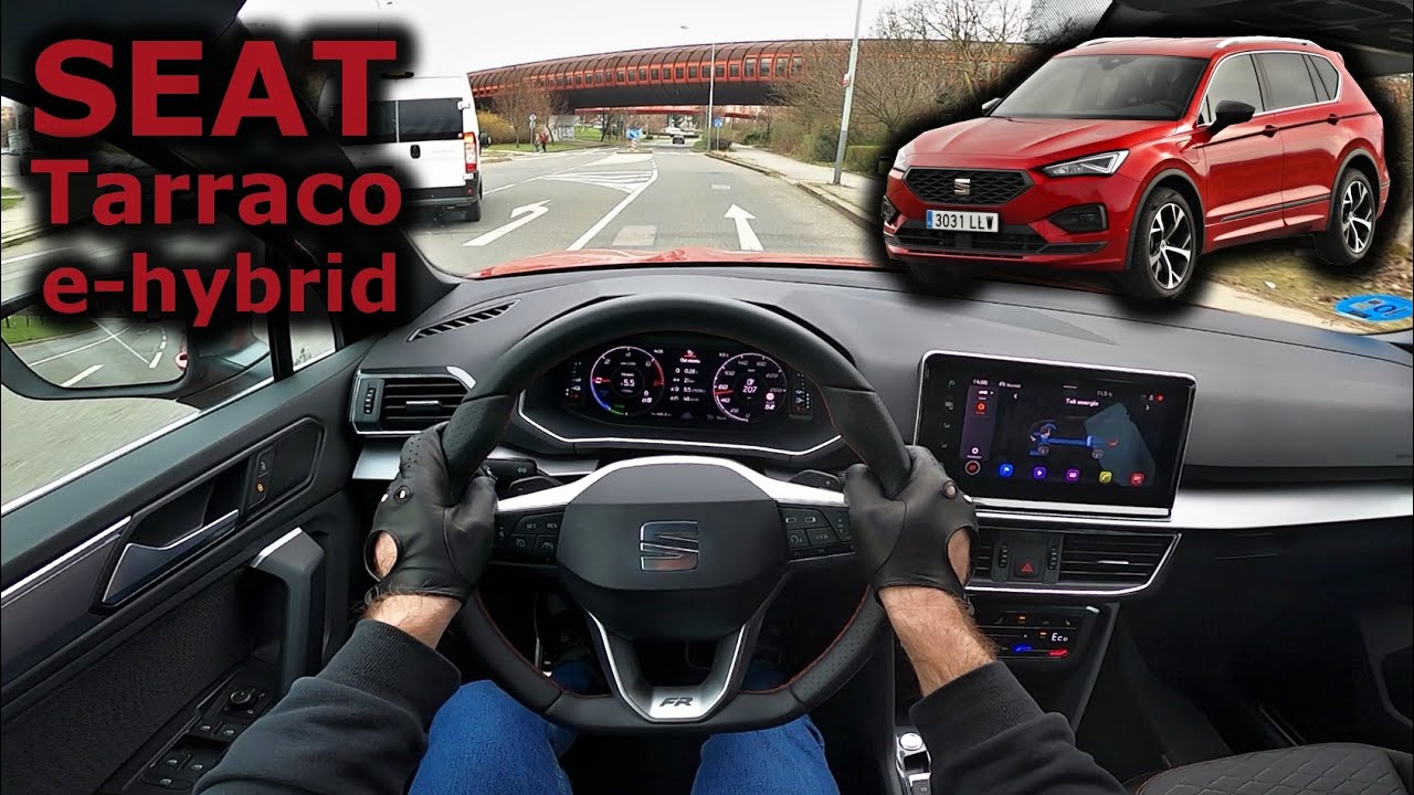2021 SEAT Tarraco e-hybrid | POV test drive - country roads, highway & city