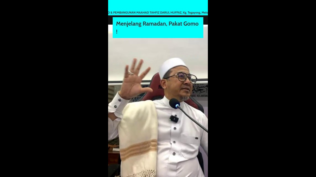Menjelang Ramadan, Pakat Gomo ! 📱