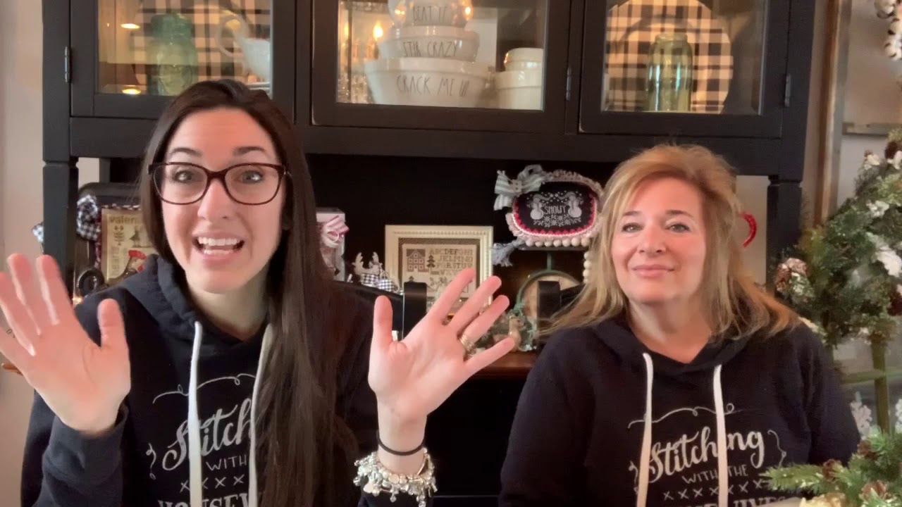 Flosstube #134:Priscilla & Chelsea-The Real Housewives of Cross Stitch