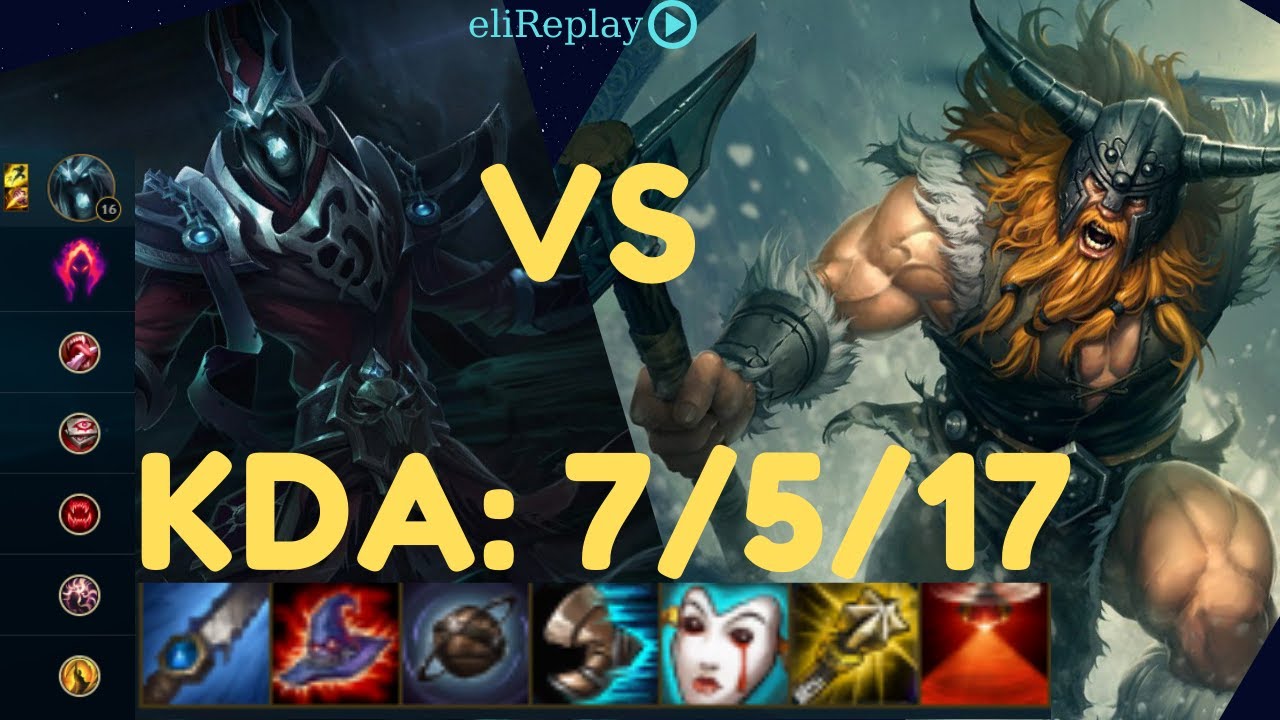 Rank 41 | Karthus vs Olaf  (JUNGLE)-  KDA: 7 /5/ 17  | EUNE Challenger  |  League of Legends