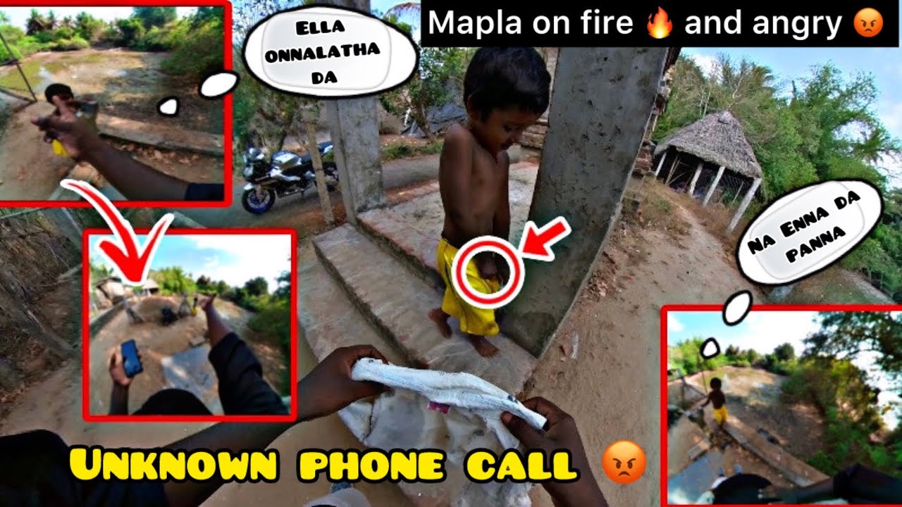 Unknown phone call 😡 | Mapla on fire 🔥 | Mapla with angry 😡 | Ella onnalatha da Mapla | 😌