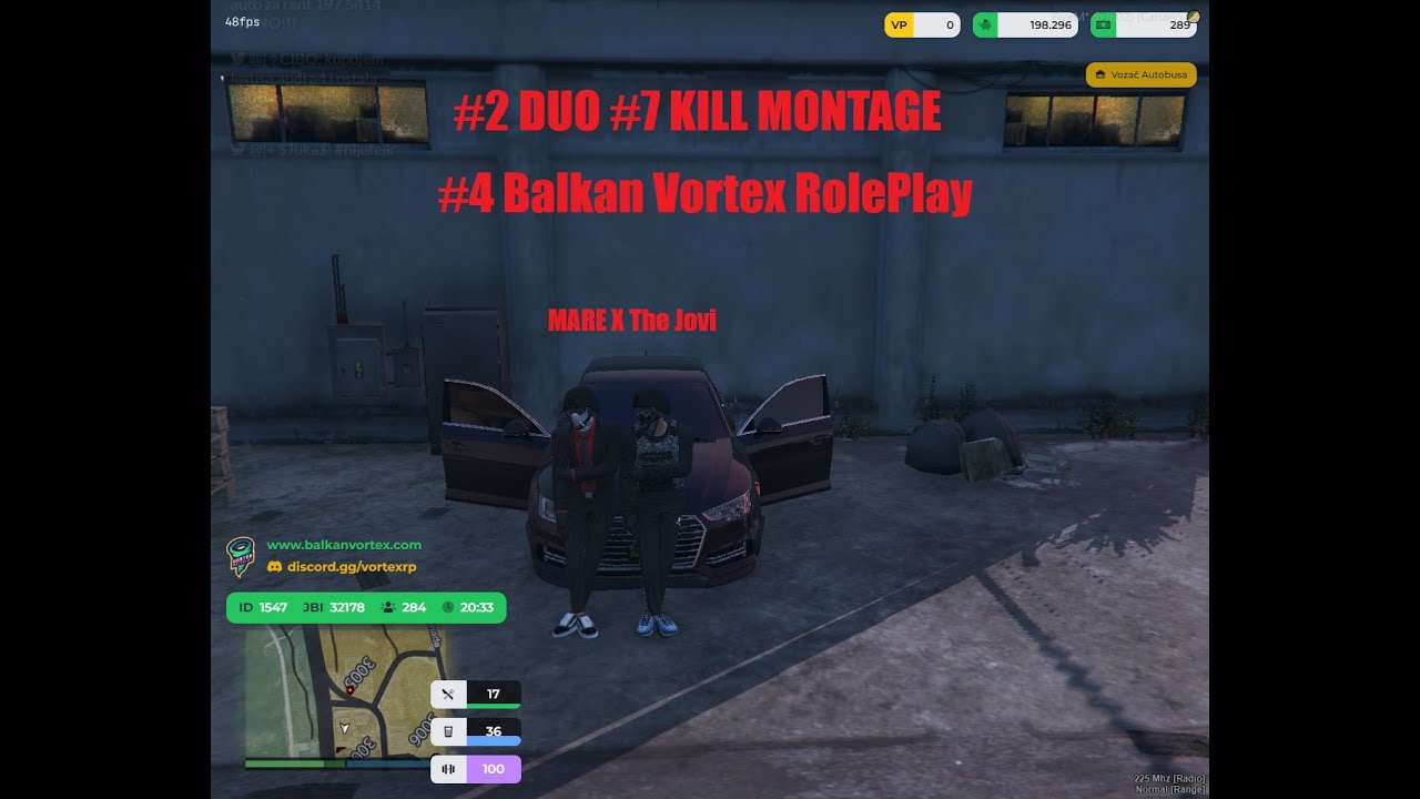 #2 DUO #7 KILL MONTAGE | Jovi x MARE | #4 Balkan Vortex RolePlay |