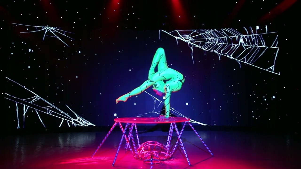 “Spider girl” Contortion act artist B.Bayartsetseg
