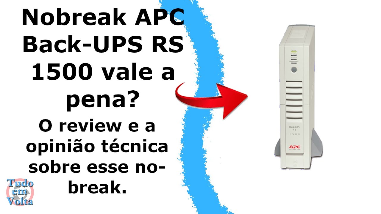 Nobreak APC Back UPS RS 1500 é bom? vale a pena melhor nobreak custo benefício bom e barato no-break