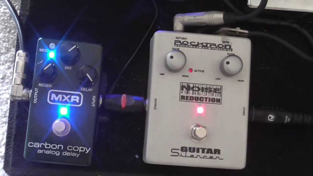Guitar pedals from the HEAVY METAL PERSPECTIVE: MXR Carbon Copy.