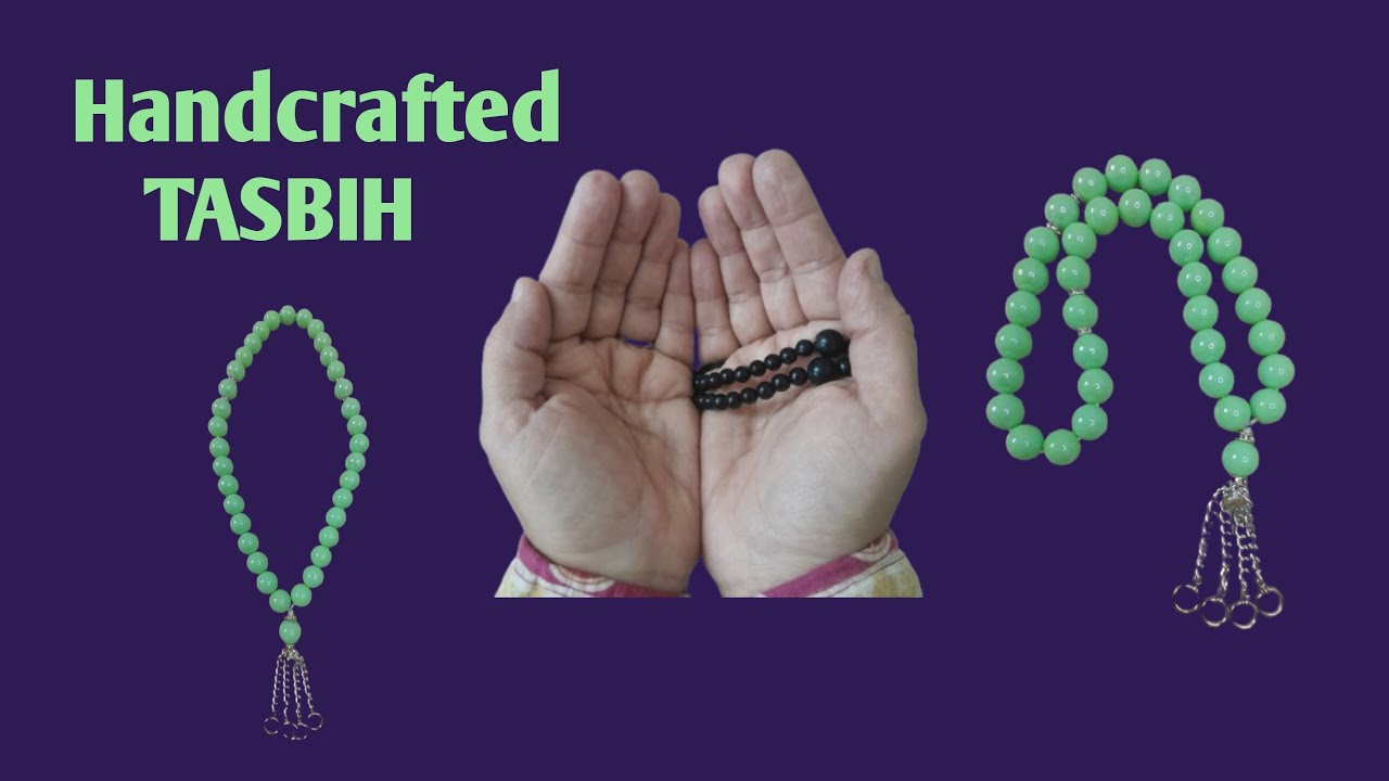 How to Make a Handcrafted Stone Tasbih | DIY 33 Beads Prayer Beads