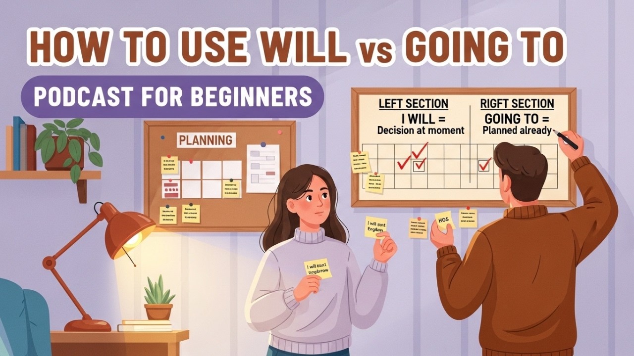 Как использовать «Will» и «Going To» в английском языке | Английский язык в реальной жизни | Подк...