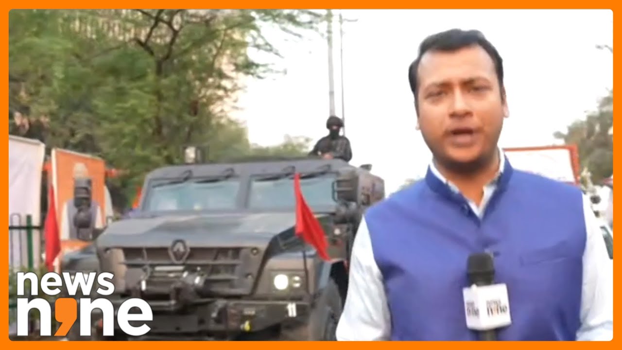 Preparation at Ramlila Maidan Ahead of Delhi's New CM Oath-Taking Ceremony | News9 Ground Report