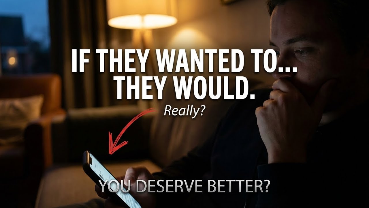 If They Wanted To, They Will | The Hard Truth About Self Worth & Growth