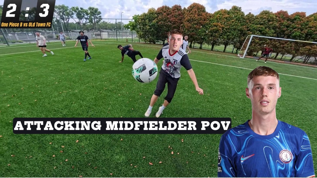I Played as an Attacking Midfielder | POV Football / Soccer | 11 v 11