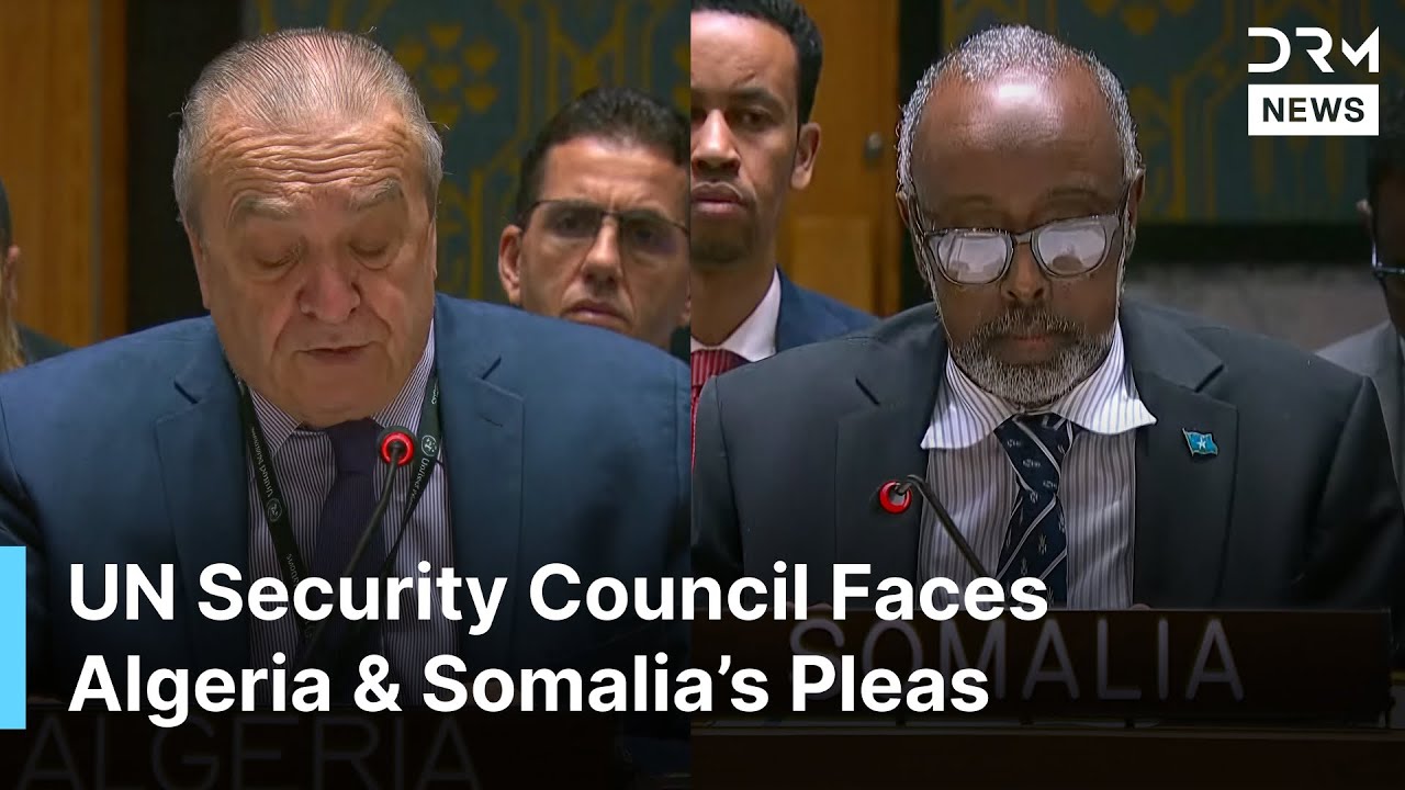 WATCH: Algeria APOLOGIZES to Palestinians, Somalia Demand Immediate Ceasefire | DRM News | AC1N