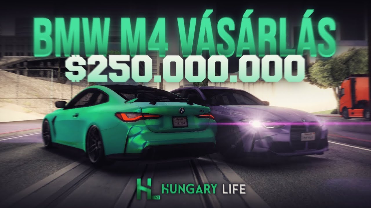 Hungary Life MTA - Álmaim AUTÓJA beszerezve? BMW M4 vásárlás!🚙
