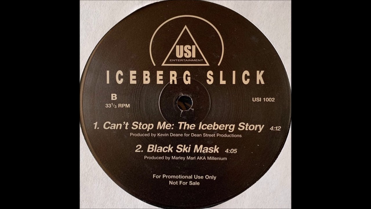Iceberg Slick - Black Ski Mask